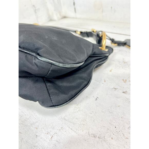 Prada Milano Tessuto Adjustable Single Strap Shoulder Handbag Black - Picture 7 of 16